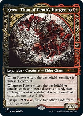 Kroxa Titan of Death’s Hunger (225) [SLD] - MTG Single