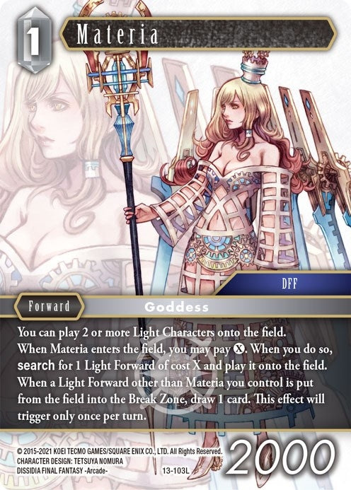 Materia (13) [OP13] - Final Fantasy TCG Single