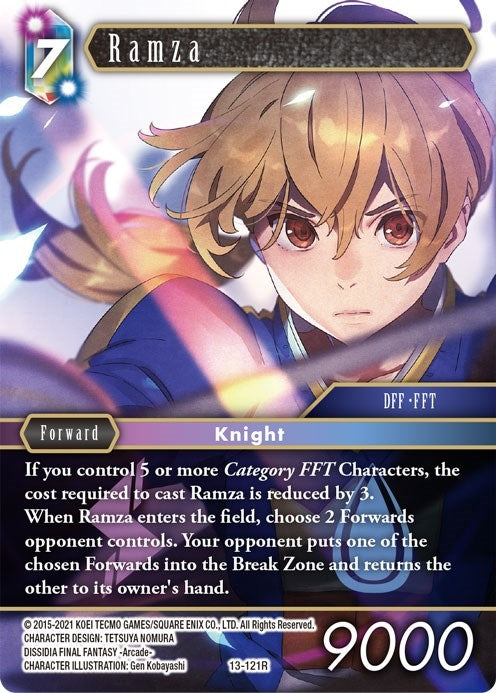 Ramza (13) [OP13] - Final Fantasy TCG Single