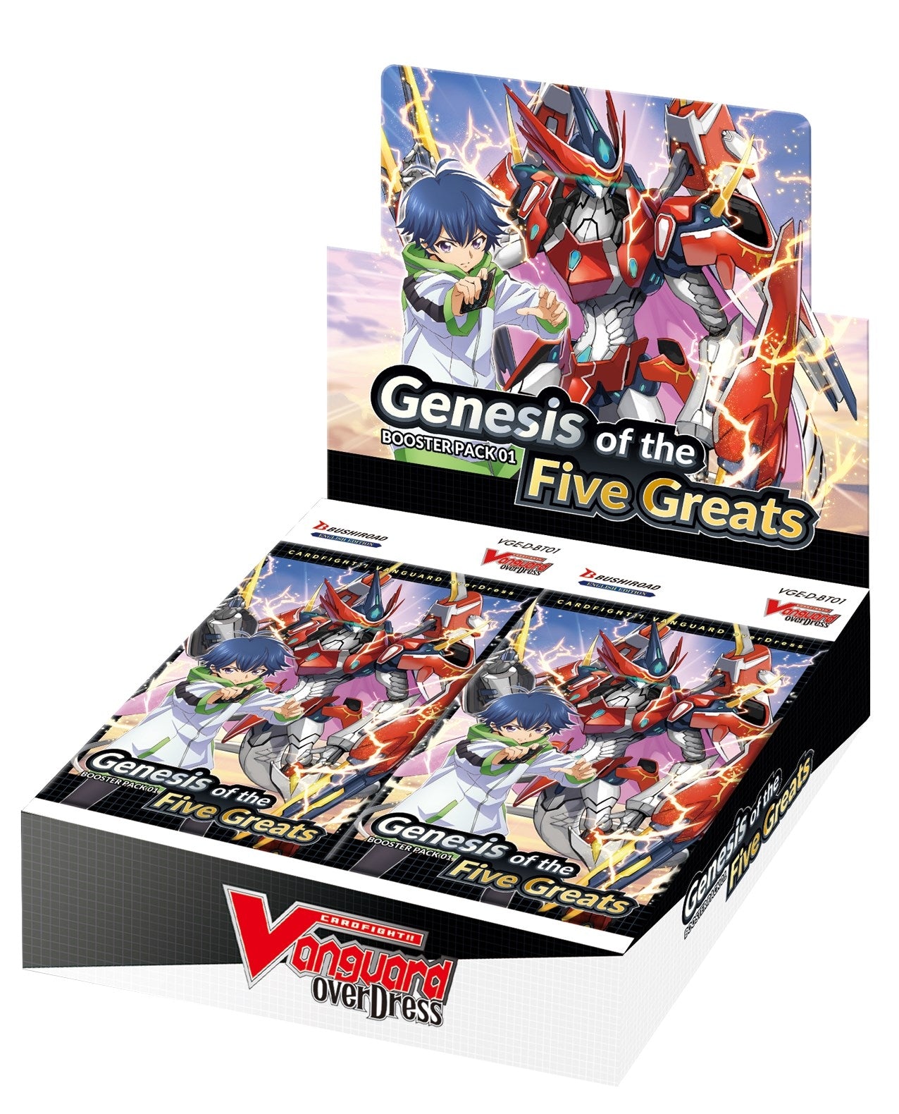 Genesis of the Five Greats Booster Box [D-BT01] - Cardfight Vanguard Sealed