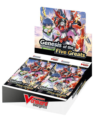 Genesis of the Five Greats Booster Box [D-BT01] - Cardfight Vanguard Sealed