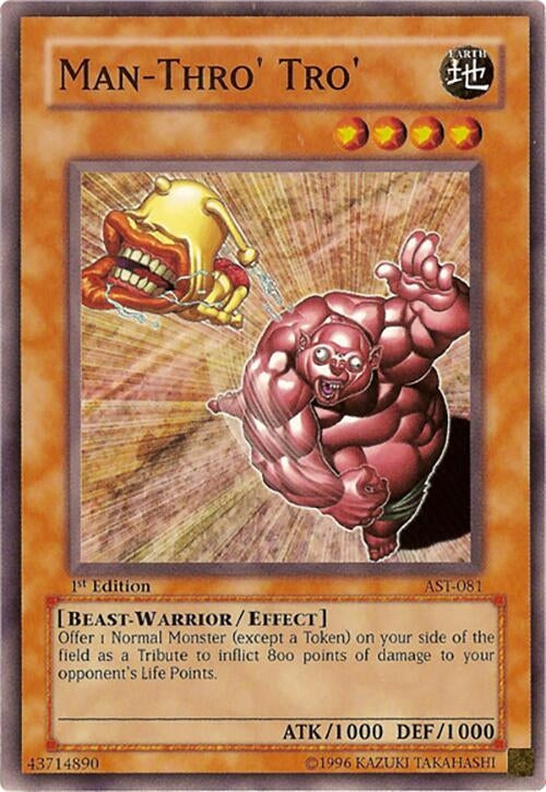 Man-Thro’ Tro’ (81) - YuGiOh Single