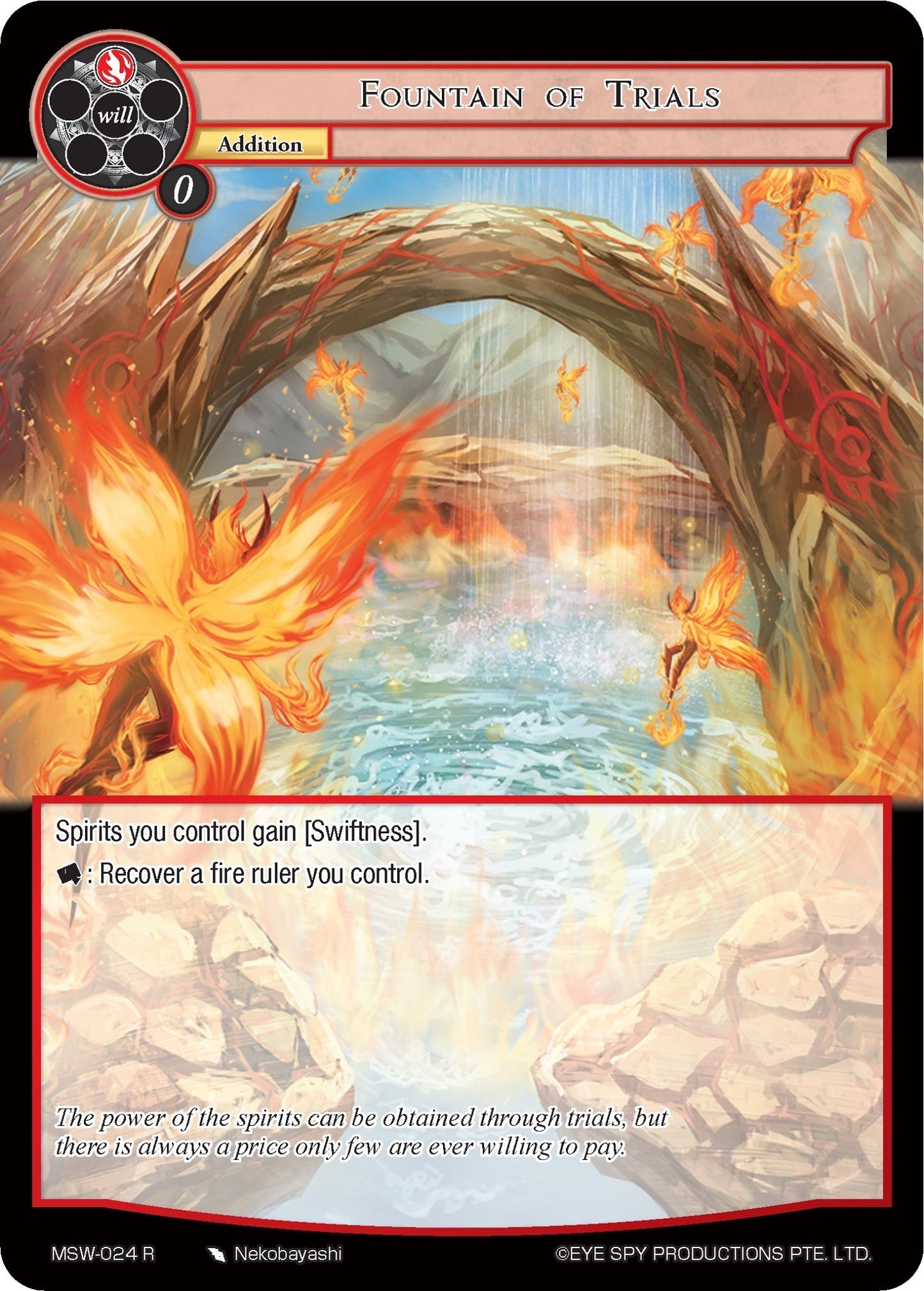 Fountain of Trials (24) [MSW] - Force of Will Single