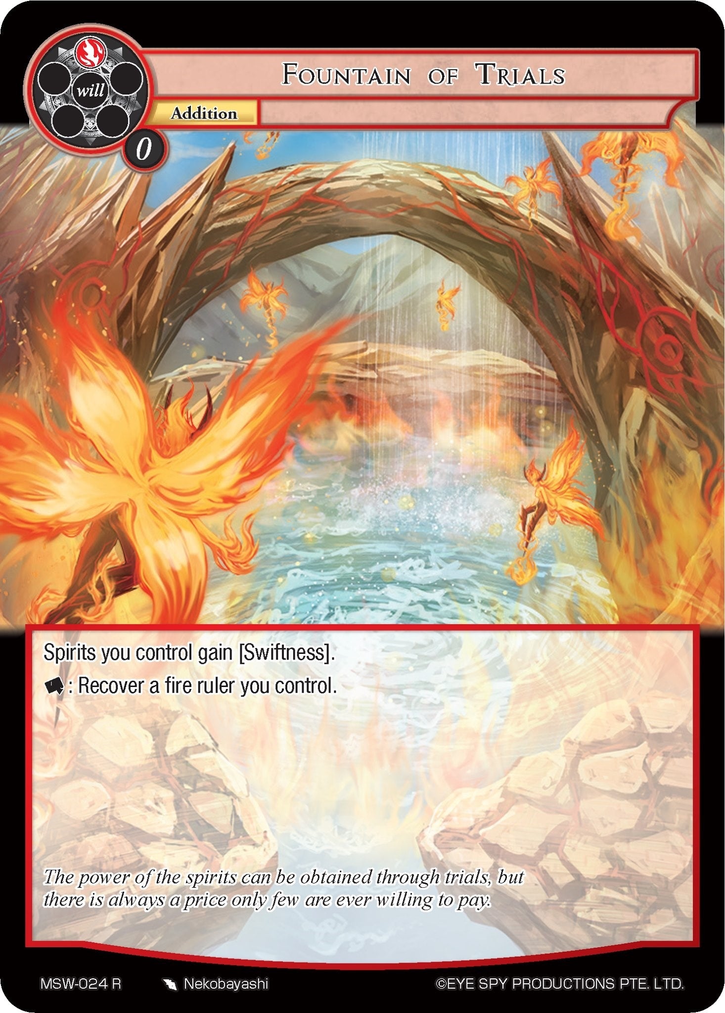 Fountain of Trials (24) [MSW] - Force of Will Single