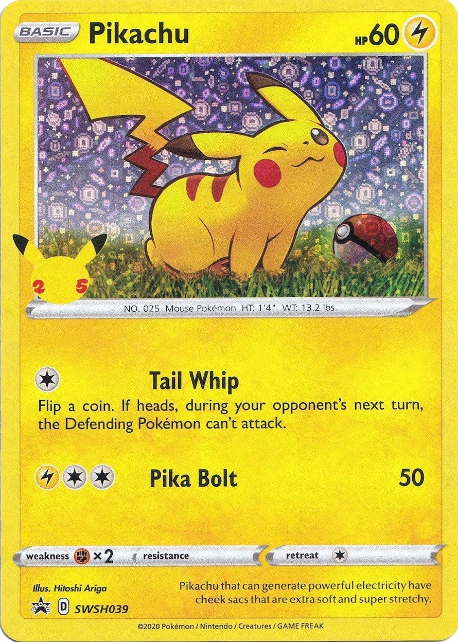 Image for Pikachu - SWSH039 (General Mills) (SWSH039) (Miscellaneous Cards & Products) - Pokemon