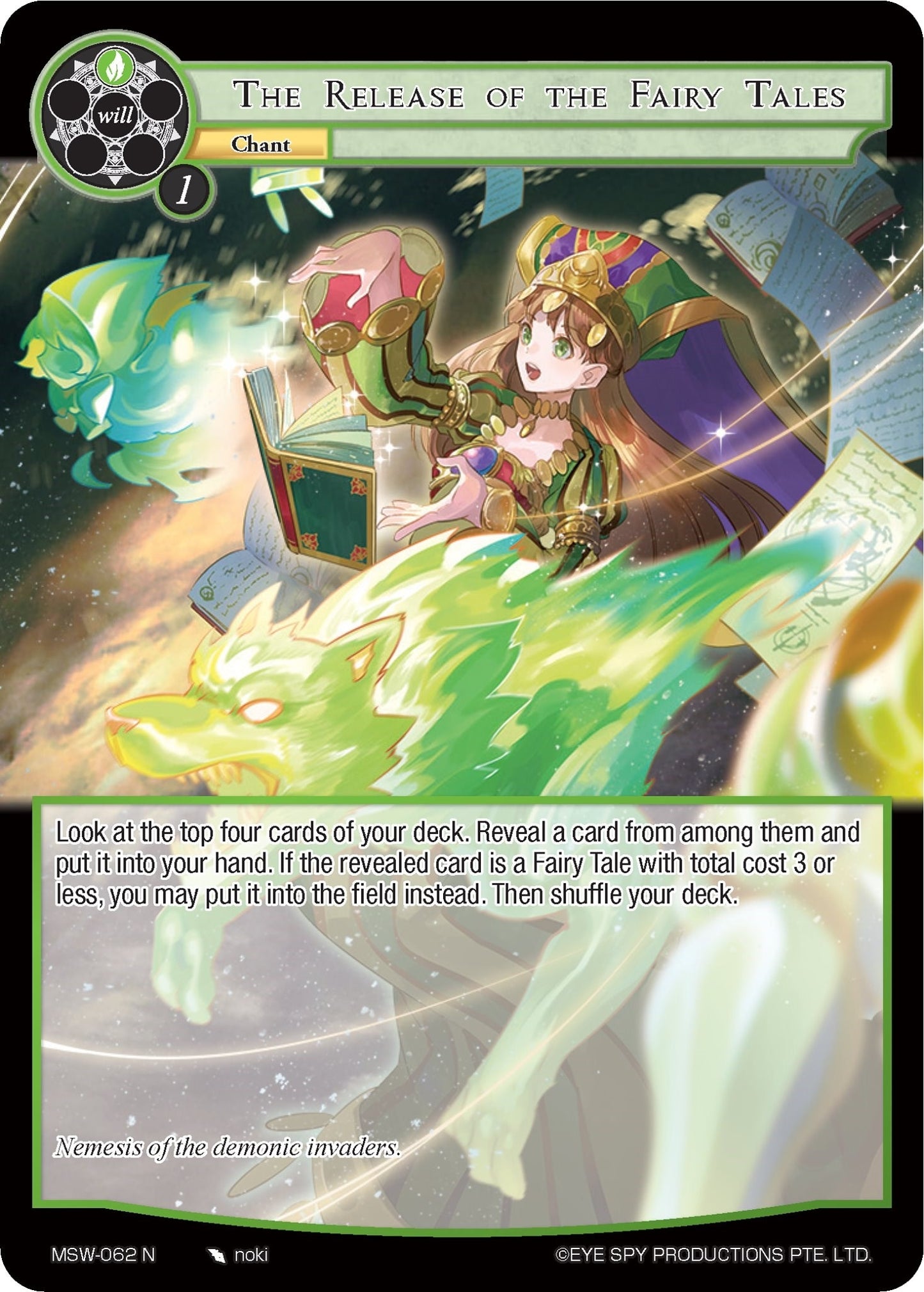 The Release of the Fairy Tales (62) [MSW] - Force of Will Single