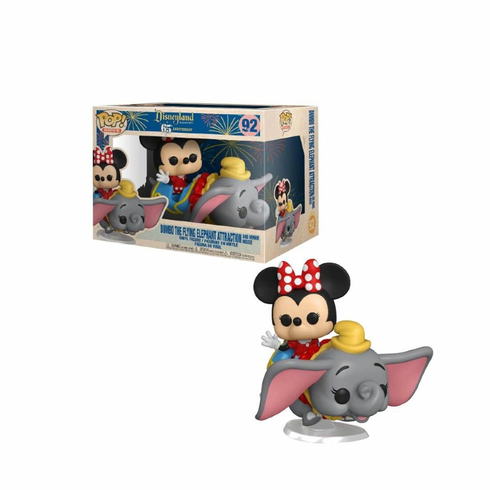 Disney: Disneyland Resort - Flying Dumbo Ride w/Minnie (disney 65th) (92) [POP!] - Funko Sealed