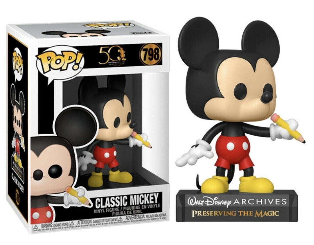 Disney: Classic Mickey (798) [POP!] - Funko Sealed