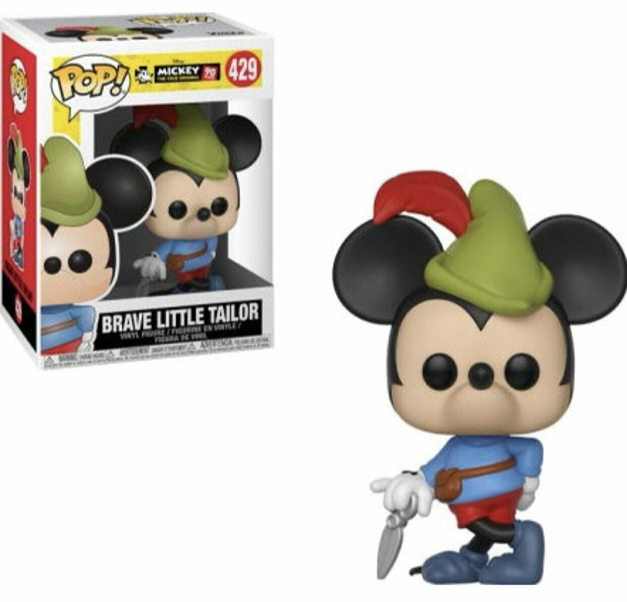 90th Anniversary Mickey: Brave Little Tailor (429) [POP!] - Funko Sealed