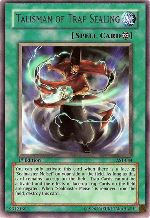 Talisman of Trap Sealing (44) - YuGiOh Single