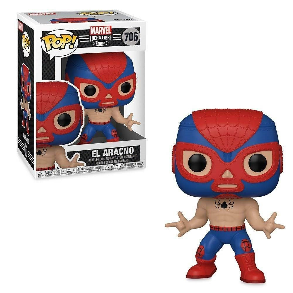 Marvel Lucha Libre: La Aracno (Bobble-Head) (706) [POP!] - Funko Sealed