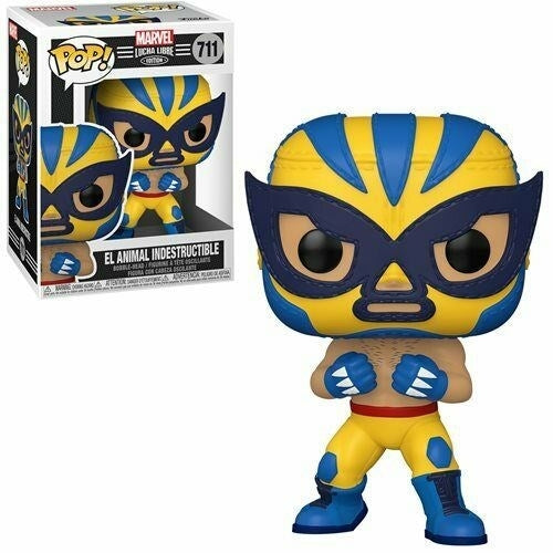 Marvel Lucha Libre: La Animal Indestructible (Bobble-Head) (711) [POP!] - Funko Sealed