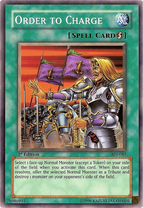 Order to Charge (85) - YuGiOh Single