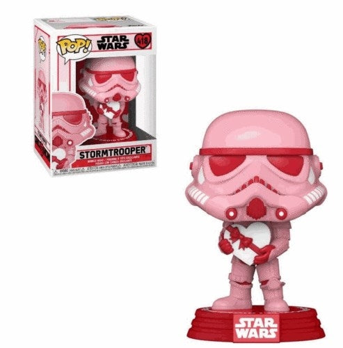 Star Wars: Stormtrooper (Valentines) (Booble-Head) (418) [POP!] - Funko Sealed