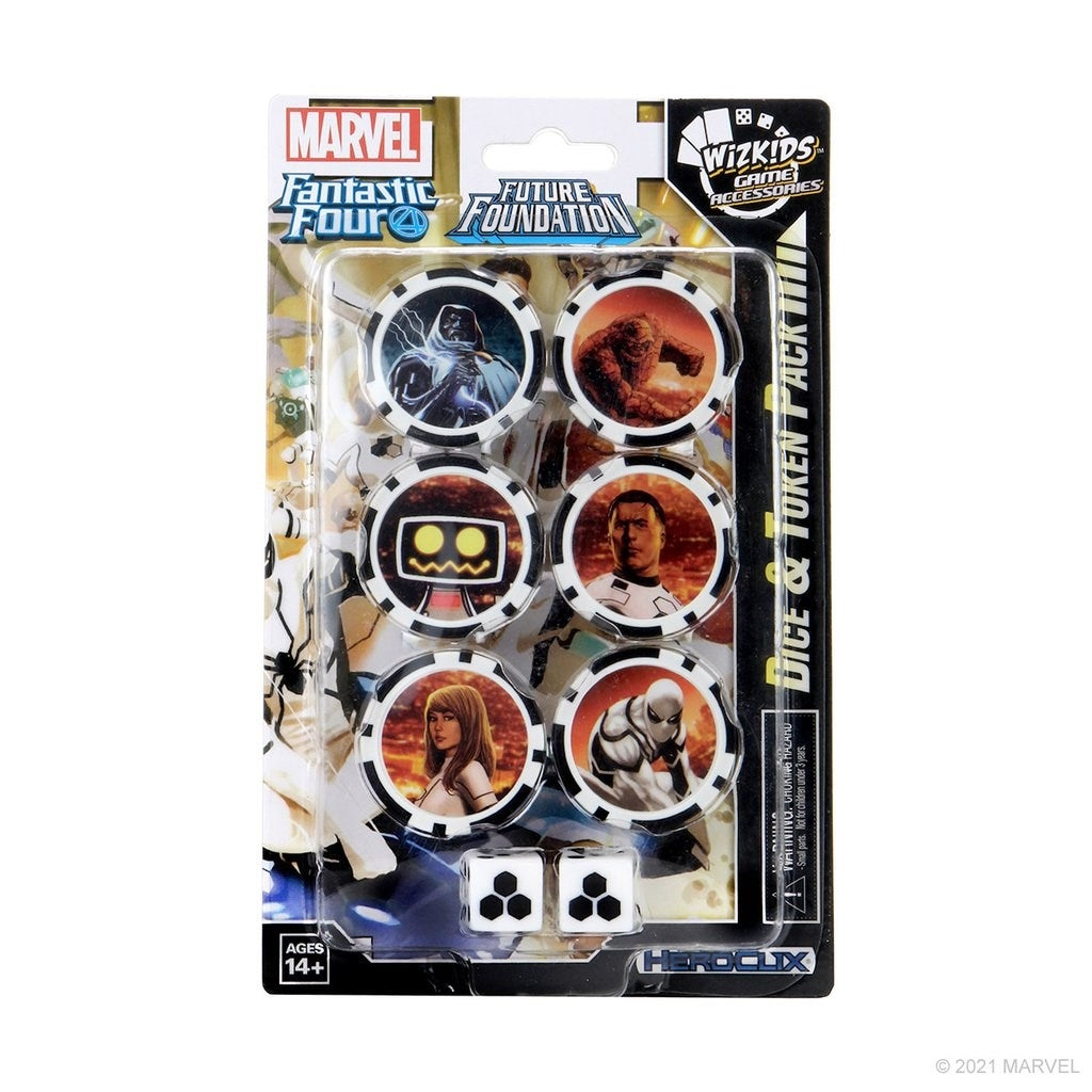 Fantastic Four: Future Foundation Dice & Token Pack [FF2] - Heroclix Sealed