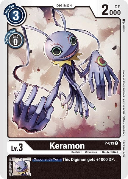 Keramon - P-013 (13) [D-PR] - Digimon Card Game Single