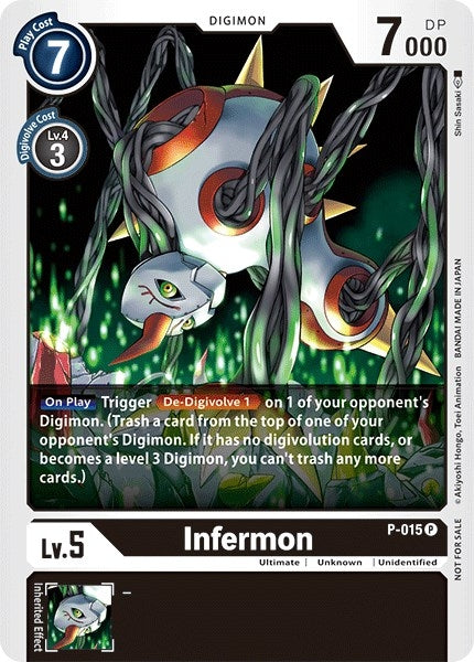 Infermon - P-015 (15) [D-PR] - Digimon Card Game Single