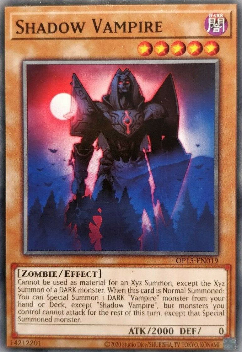 Shadow Vampire (15019) (OP15) - YuGiOh Single