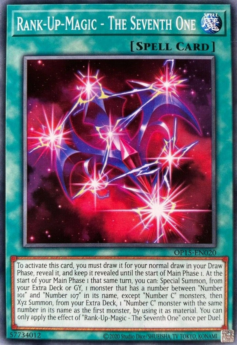 Rank-Up-Magic - The Seventh One (15020) (OP15) - YuGiOh Single