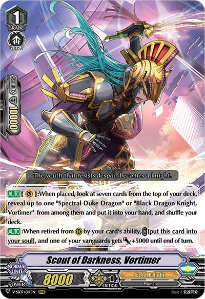Scout of Darkness Vortimer (7017) [V-SS07] - Cardfight Vanguard Single