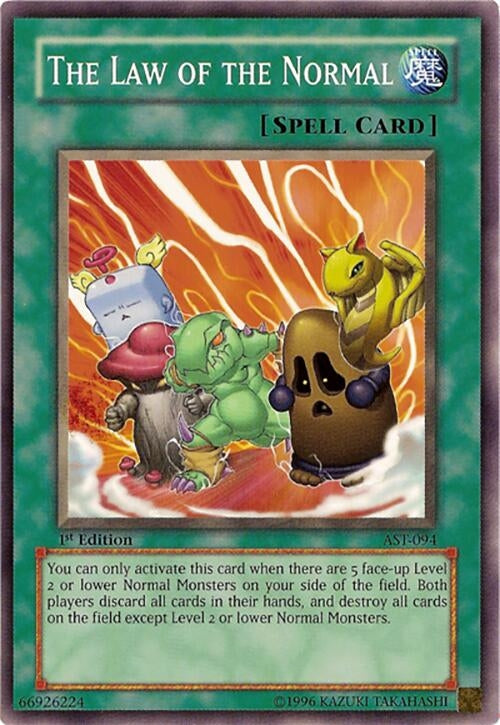 The Law of the Normal (94) - YuGiOh Single