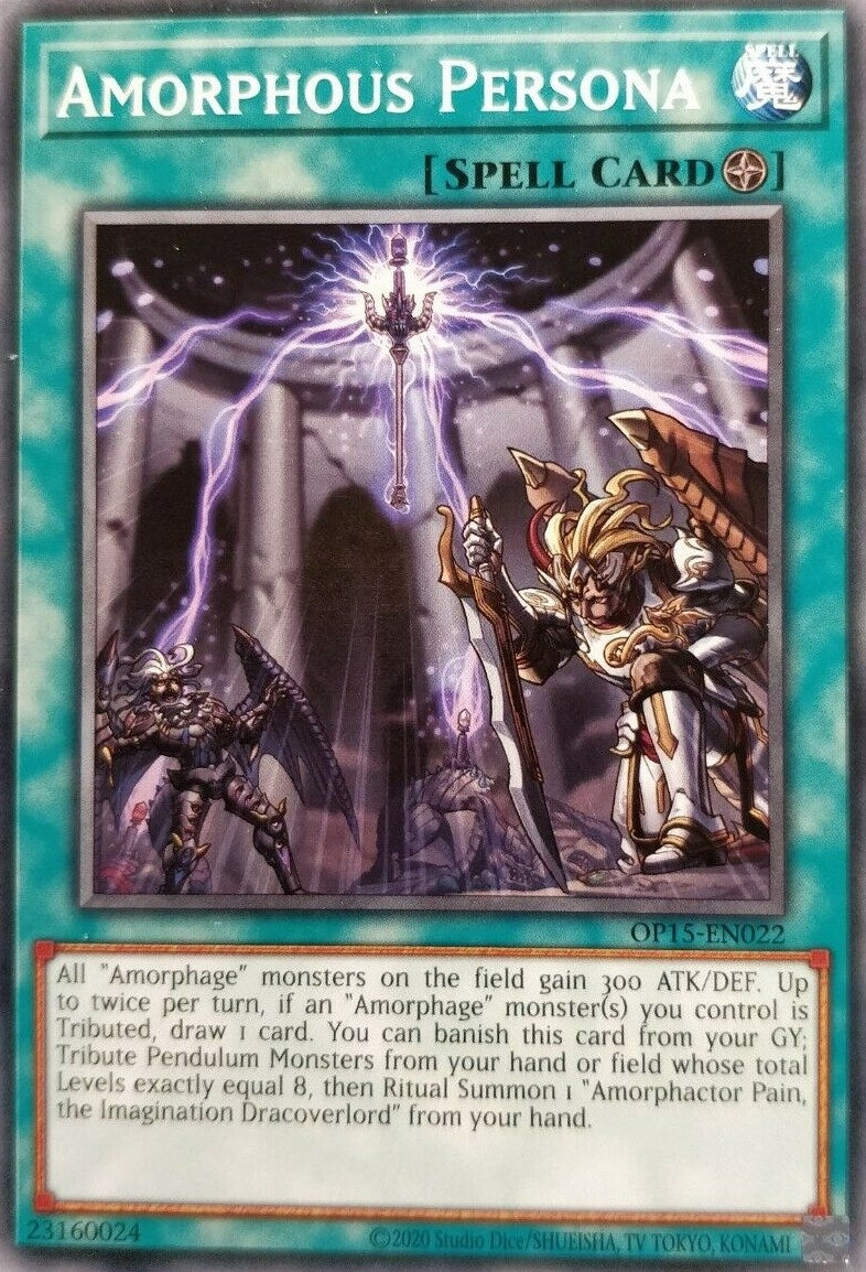 Amorphous Persona (15022) (OP15) - YuGiOh Single