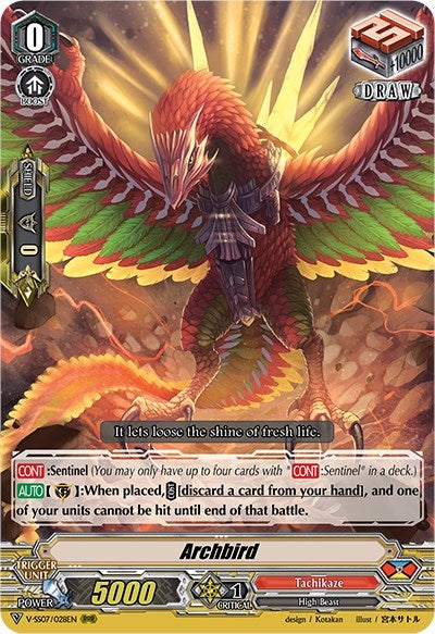 Archbird (7028) [V-SS07] - Cardfight Vanguard Single