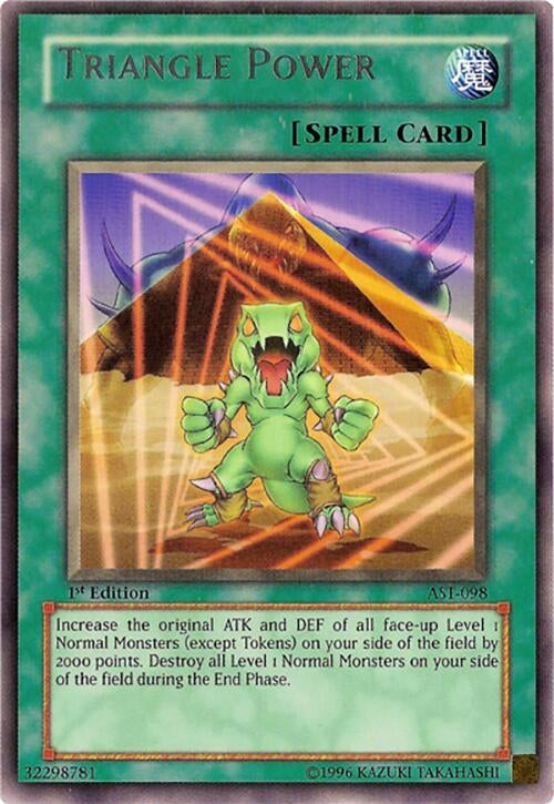 Triangle Power (98) - YuGiOh Single