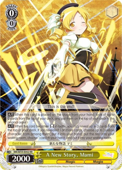 A New Story Mami (59002) [MR/W59] - Weiss Schwarz Single