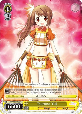 Tsuruno Yui (59022) [MR/W59] - Weiss Schwarz Single