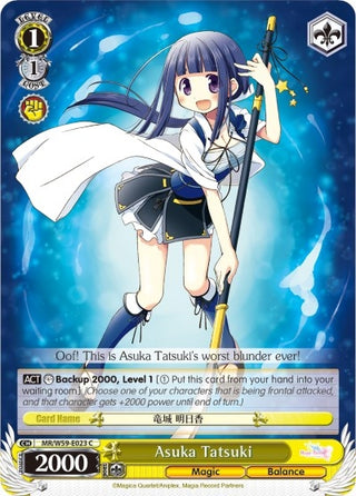 Asuka Tatsuki (59023) [MR/W59] - Weiss Schwarz Single