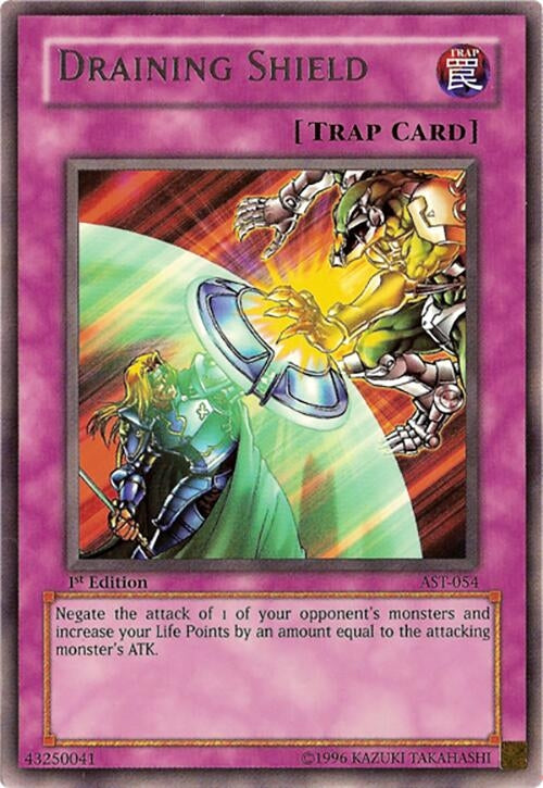 Draining Shield (54) - YuGiOh Single