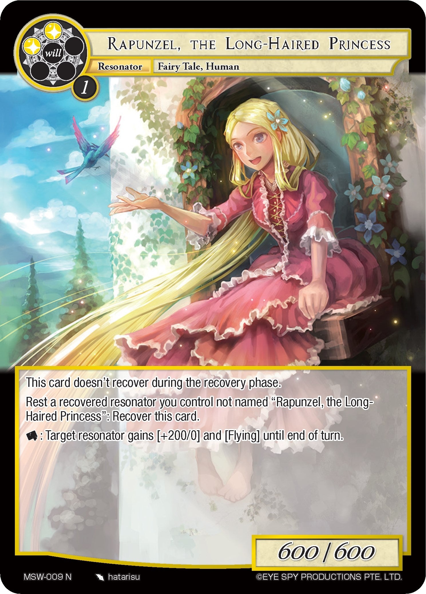 Rapunzel The Long-Haired Princess (9) [MSW] - Force of Will Single