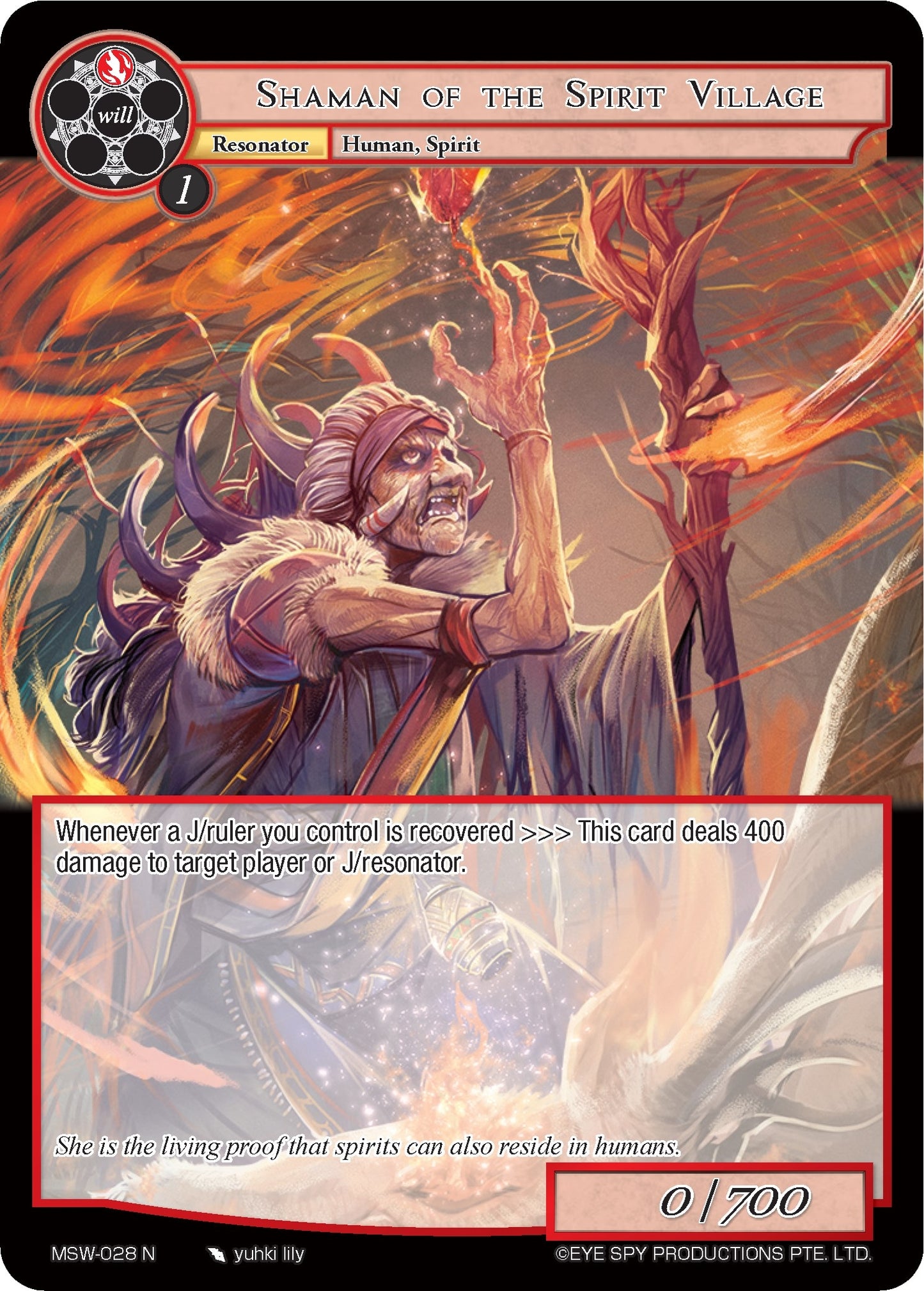 Shaman of the Spirit Village (28) [MSW] - Force of Will Single