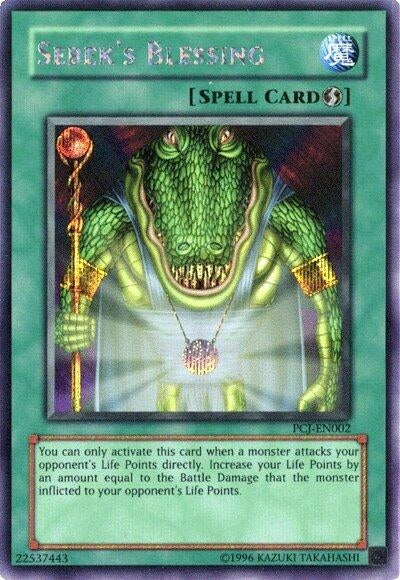 Sebek’s Blessing (2) - YuGiOh Single