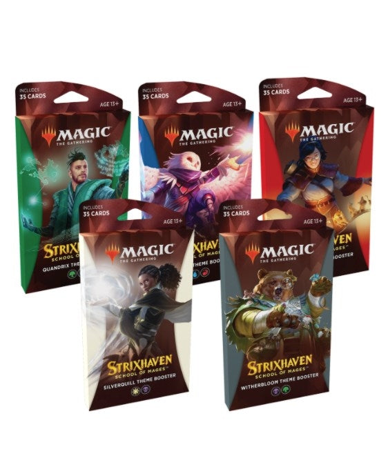 Strixhaven: School of Mages - Theme Booster [Set of 5] [STX] - MTG Sealed