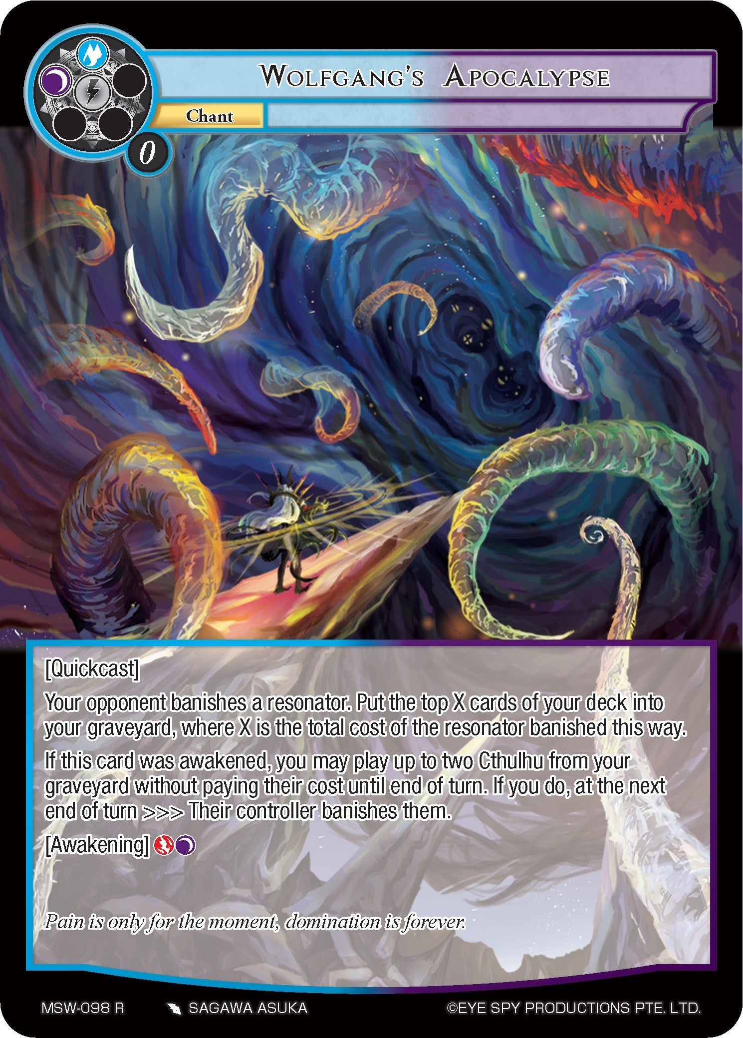 Wolfgang’s Apocalypse (98) [MSW] - Force of Will Single