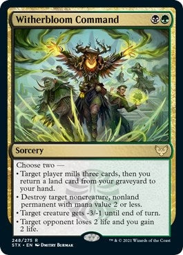 Witherbloom Command (248) [STX] - MTG Single