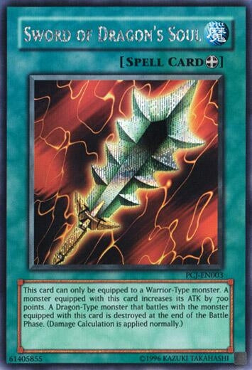Sword of Dragon’s Soul (3) - YuGiOh Single
