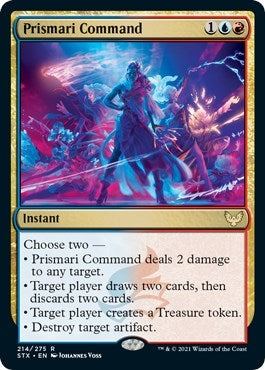 Prismari Command (214) [STX] - MTG Single