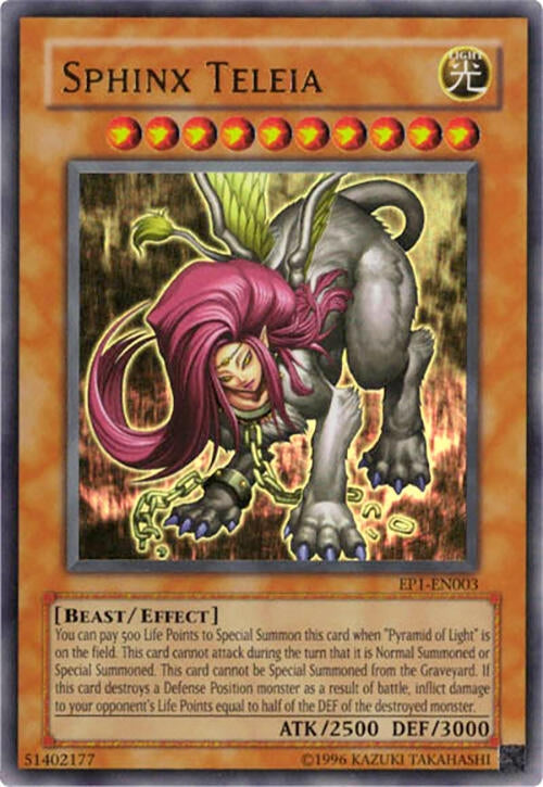 Sphinx Teleia (1003) - YuGiOh Single