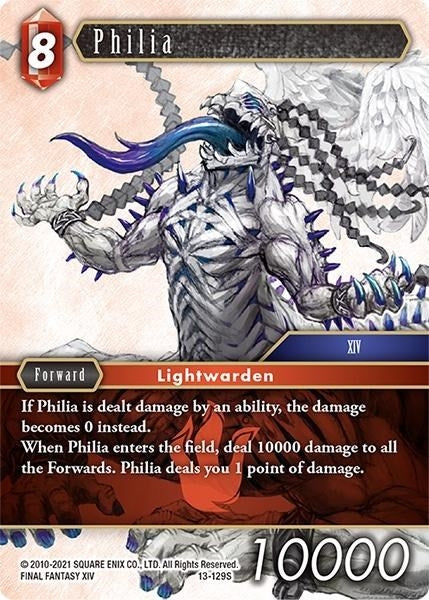 Philia (13) [OP13] - Final Fantasy TCG Single