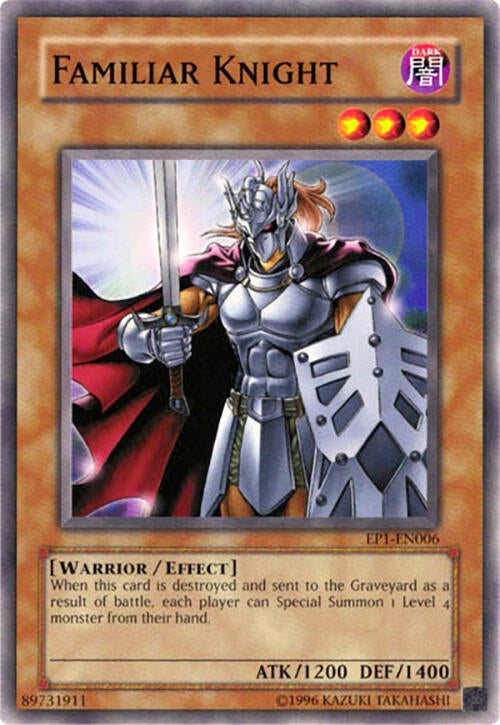 Familiar Knight (1006) - YuGiOh Single