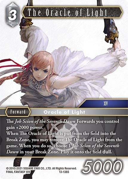 The Oracle of Light (13) [OP13] - Final Fantasy TCG Single