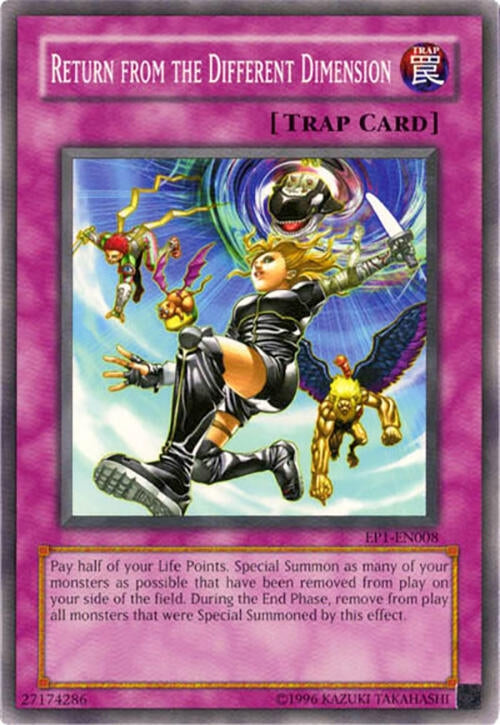 Return from the Different Dimension (1008) - YuGiOh Single