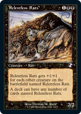 Relentless Rats (329) [TSR] - MTG Single