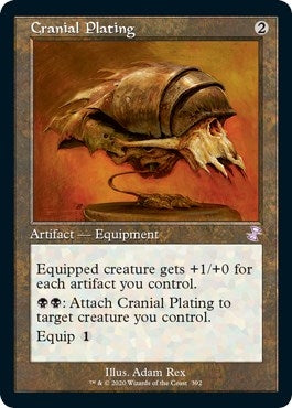 Cranial Plating (392) [TSR] - MTG Single