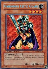 Obnoxious Celtic Guard (1006) (CT1) - YuGiOh Single