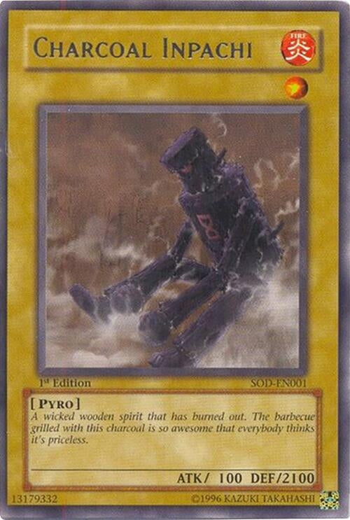 Charcoal Inpachi (1) - YuGiOh Single