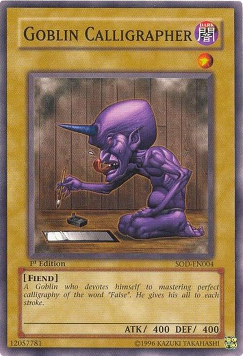 Goblin Calligrapher (4) - YuGiOh Single